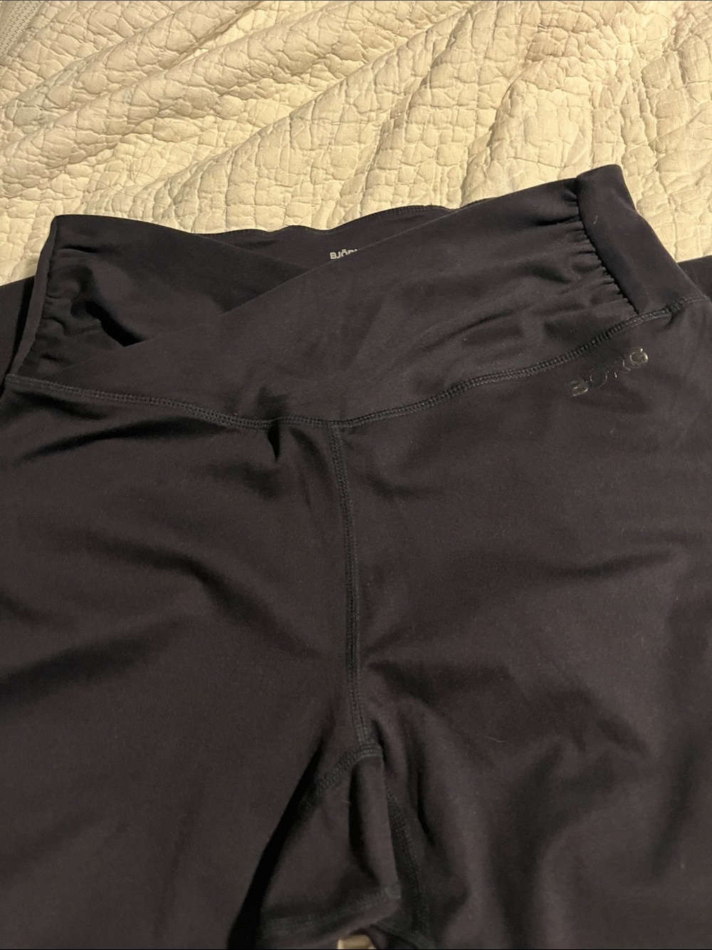 BJORN BORG Women’s L Black High-Rise Performance Leggings